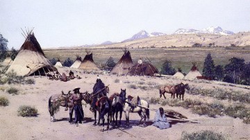 アメリカ西部の丘陵地帯にあるファーニー Oil Paintings